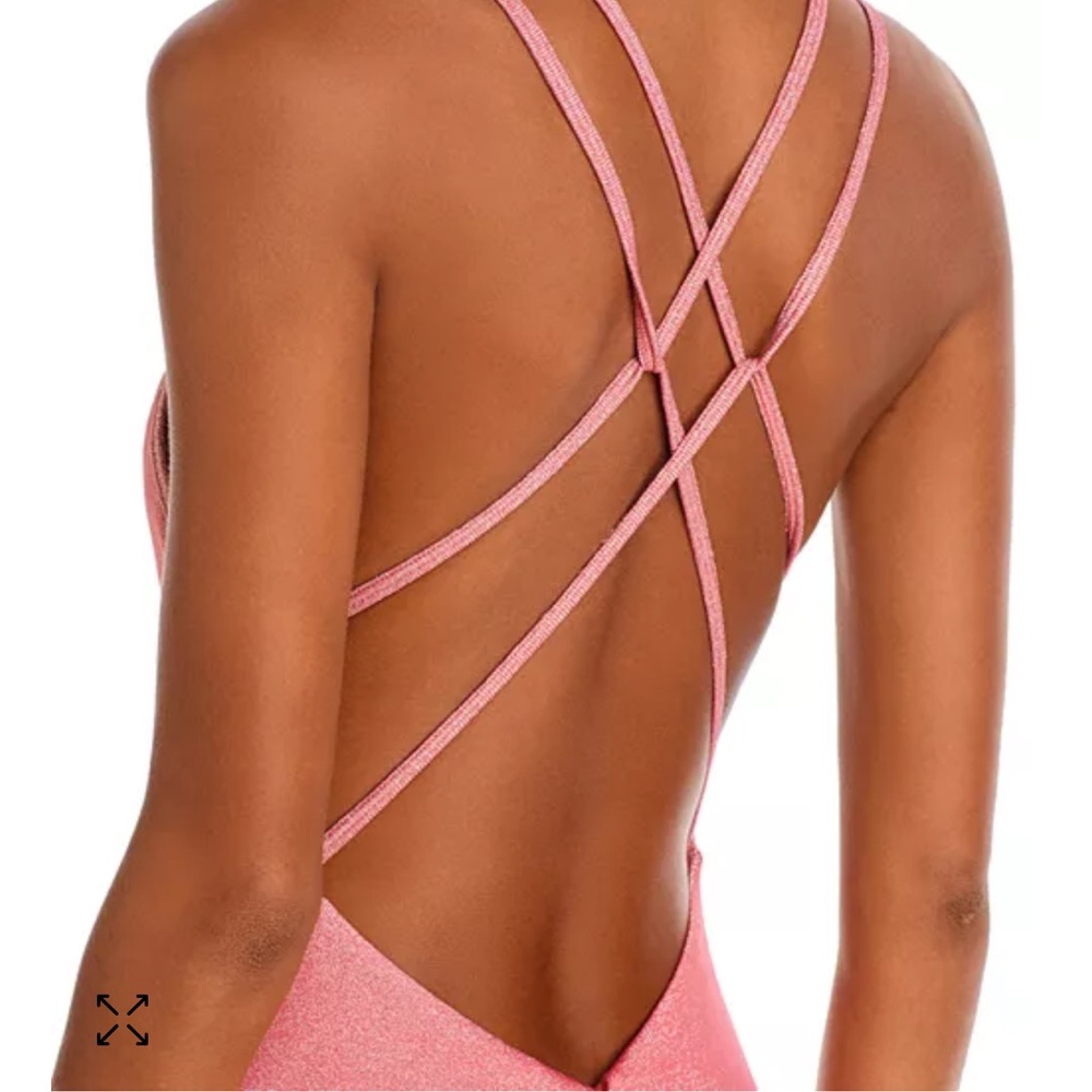 Peixoto Pink One-Piece Swimsuit with Double Straps - Picture 5 of 16